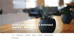 Desktop Screenshot of karosszeriajavitas.d250.hu